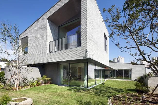 BIM architecture | Three courtyard houses/D • LIM architects