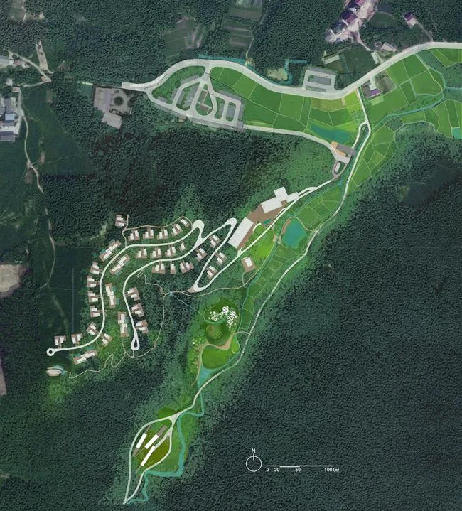 BIM Architecture | Huixin Valley Resort/Mopu Architectural Design
