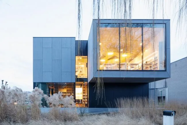 BIM Architecture | De Kimpel Library in Belgium/Adem Architecten