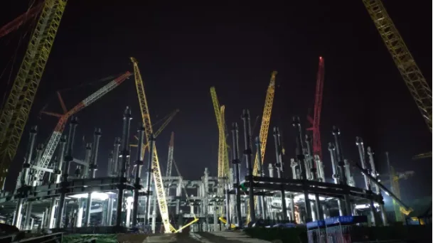 Prefabricated | Completed and delivered 110000 square meters of service in 105 days!