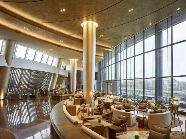 BIM Architecture | Interior Design of Shanghai Sheshan Shimao Shenkeng Intercontinental Hotel/CCD Spray Nose Port Zhengzhong Design Firm