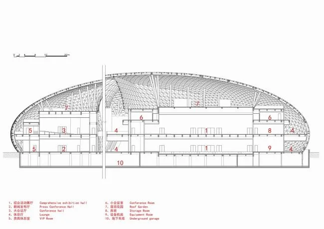 BIM Architecture | Combining with the National Geographic Information Governance Forum Deqing Forever Venue/Zhejiang New Year's Eve School Architectural Design and Research Institute Co., Ltd