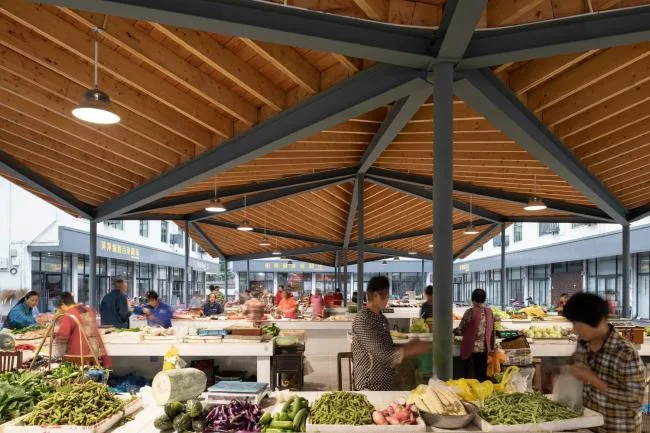 BIM Architecture | Xiafu Village Farmers' Market/Architectural Firm