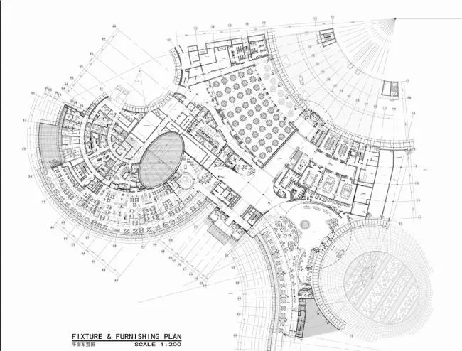 BIM Architecture | Interior Design of Shanghai Sheshan Shimao Shenkeng Intercontinental Hotel/CCD Spray Nose Port Zhengzhong Design Firm