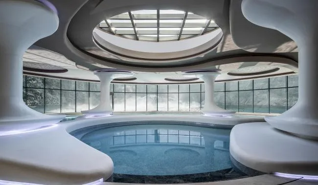 BIM Architecture | Interior Design of Shanghai Sheshan Shimao Shenkeng Intercontinental Hotel/CCD Spray Nose Port Zhengzhong Design Firm