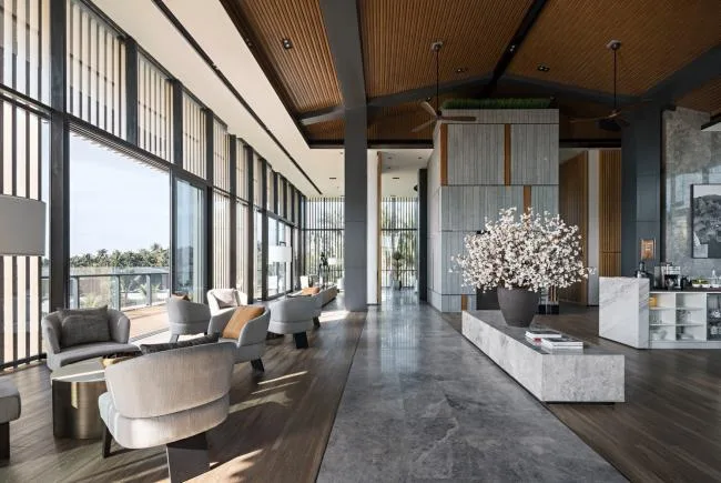 BIM Architecture | Hainan Wenchang Luneng • Shanhai Generative Living Hall& Teahouse Design/Murata Design+Erben Design (Taiwan)
