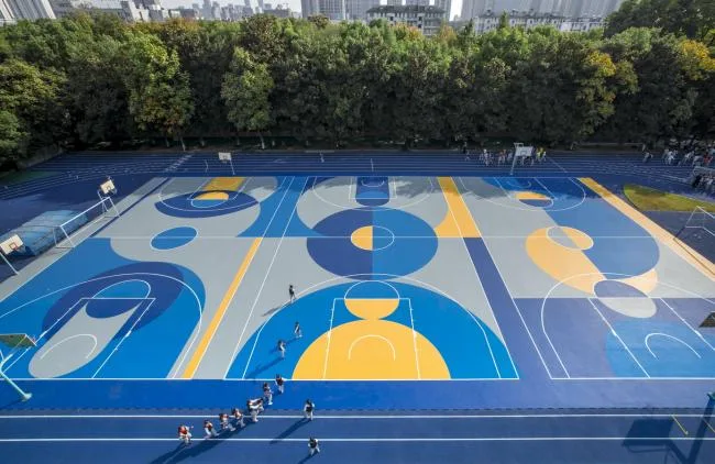 BIM Architecture | Dreamy Blue Playground: Overall Reform of Pujia Primary School and Pujia Campus/Metaphysics+Hangzhou Xiangdi Architecture