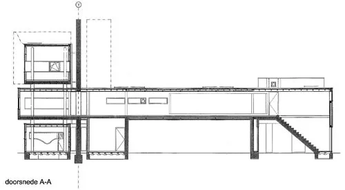 BIM Architecture | A Rebirth of Abandoned Design Years Later, a Stereoscopic Room Divided by a Giant Wall/Wall House 2