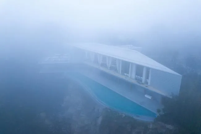 BIM Architecture | Cliff Top, Grid Space - Chongqing Yulin Mansion Art Center/Chengzhi Design