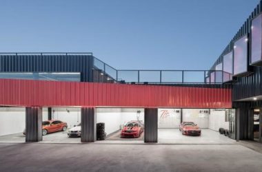 BIM Architecture: The Pit House Car Club Social Experiment by Building Up and Building Down Studio-BIM WORLD