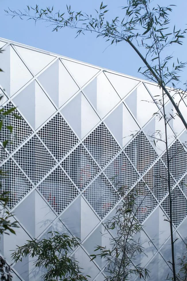 BIM Architecture | Cliff Top, Grid Space - Chongqing Yulin Mansion Art Center/Chengzhi Design