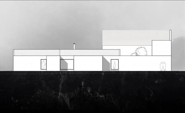 BIM Architecture | Extended Scenery, Tranquil Home/DRK. Architects