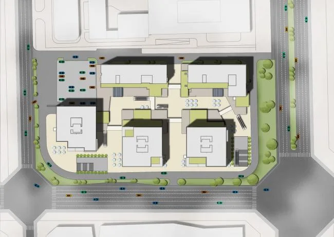 BIM Architecture | Activity Space System - Chengdu Changxin Qingyang Wanhe Middle/Chengzhi Design