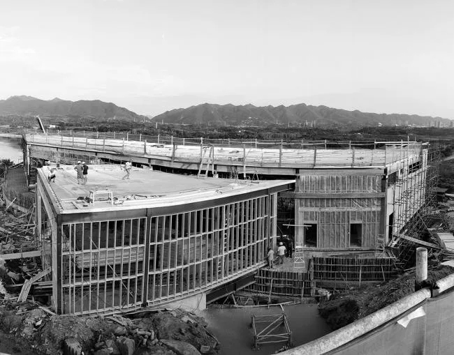 BIM Architecture | Cliff Top, Grid Space - Chongqing Yulin Mansion Art Center/Chengzhi Design