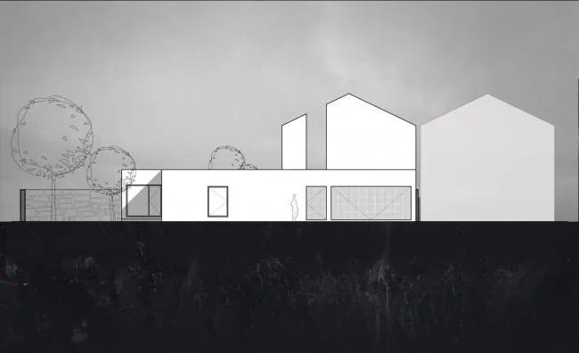 BIM Architecture | Extended Scenery, Tranquil Home/DRK. Architects