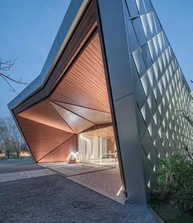 BIM Architecture | Cliff Top, Grid Space - Chongqing Yulin Mansion Art Center/Chengzhi Design