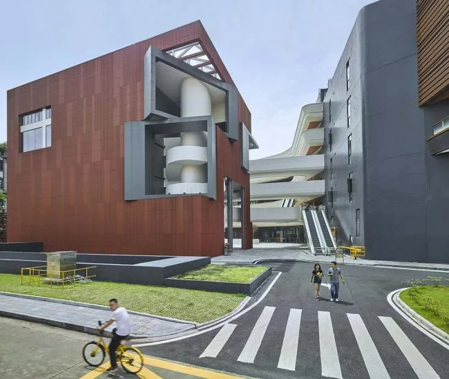 BIM Architecture | Ershawen Cube: A Vertical Street Art Museum/Gate Building