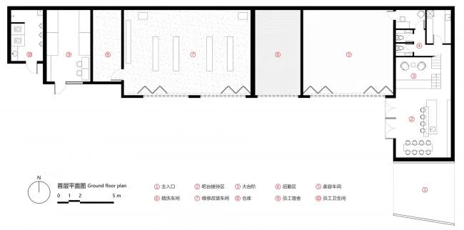 BIM Architecture | A Social Experiment for Car Enthusiasts, The Pit House Car Club/Building Up and Building Down Studio