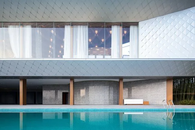 BIM Architecture | Cliff Top, Grid Space - Chongqing Yulin Mansion Art Center/Chengzhi Design