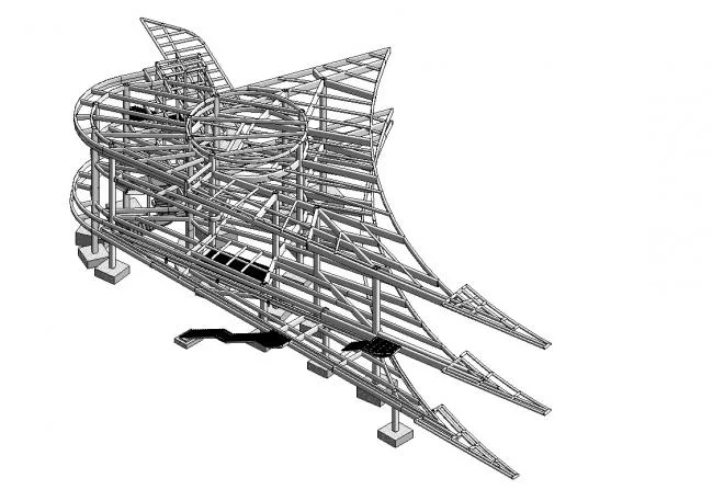 BIM Architecture | Chongqing Shanhe Yunchu • Legend Future Living Art Museum/LWK+PARTNERS