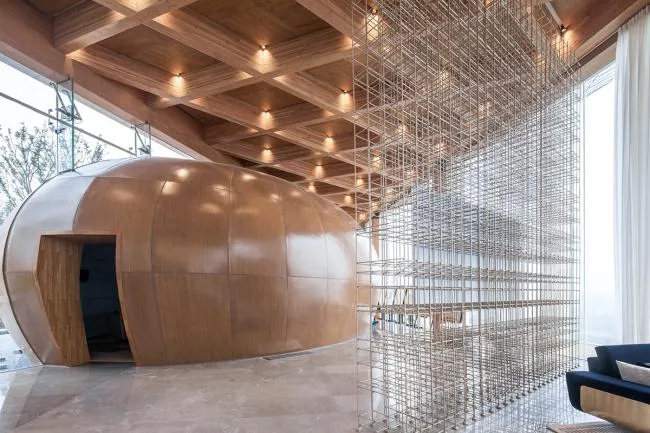 BIM Architecture | Cliff Top, Grid Space - Chongqing Yulin Mansion Art Center/Chengzhi Design