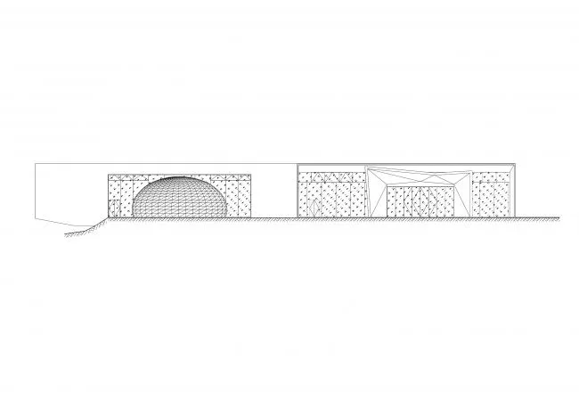 BIM Architecture | Cliff Top, Grid Space - Chongqing Yulin Mansion Art Center/Chengzhi Design