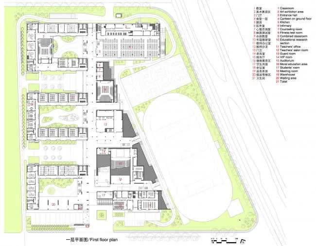 BIM Architecture | Vertical Academy - Design of Gusu Science and Technology City Experimental Primary School/Dazheng+Zhizheng Architectural Firm