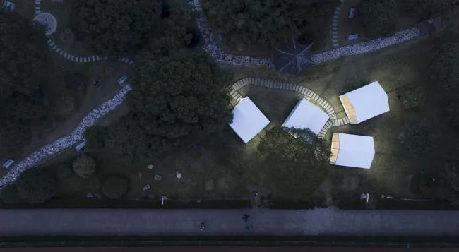 BIM Architecture | 80 ㎡ Campus Grass Map Library/Yuan Architects