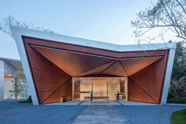BIM Architecture | Cliff Top, Grid Space - Chongqing Yulin Mansion Art Center/Chengzhi Design