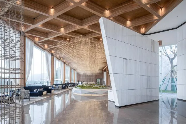 BIM Architecture | Cliff Top, Grid Space - Chongqing Yulin Mansion Art Center/Chengzhi Design