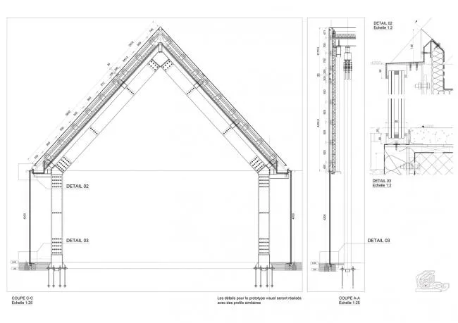 BIM Architecture | Lyon Outlets in France, white chambers form villages/Gianni Ranaulo Design