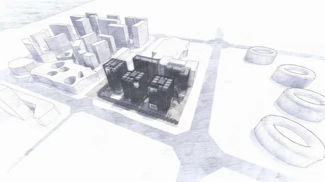 BIM Architecture | Activity Space System - Chengdu Changxin Qingyang Wanhe Middle/Chengzhi Design