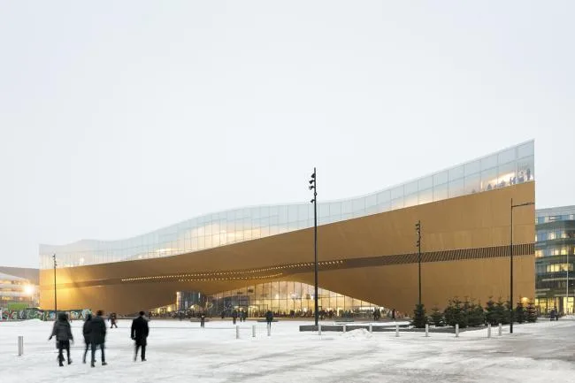 BIM Architecture | Oodi Helsinki Intermediate Library/ALA Architecture Firm