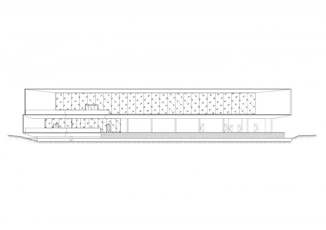 BIM Architecture | Cliff Top, Grid Space - Chongqing Yulin Mansion Art Center/Chengzhi Design