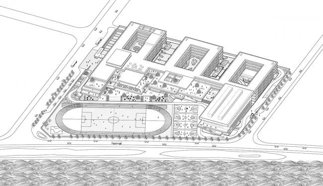 BIM Architecture | Vertical Academy - Design of Gusu Science and Technology City Experimental Primary School/Dazheng+Zhizheng Architectural Firm