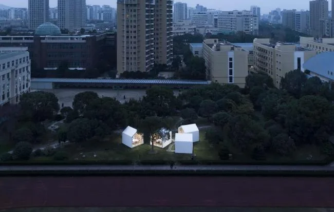 BIM Architecture | 80 ㎡ Campus Grass Map Library/Yuan Architects