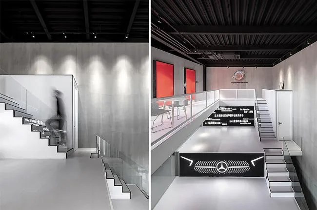 BIM Architecture | A Social Experiment for Car Enthusiasts, The Pit House Car Club/Building Up and Building Down Studio