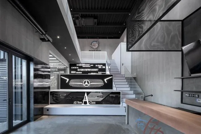BIM Architecture | A Social Experiment for Car Enthusiasts, The Pit House Car Club/Building Up and Building Down Studio