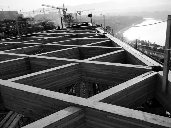 BIM Architecture | Cliff Top, Grid Space - Chongqing Yulin Mansion Art Center/Chengzhi Design