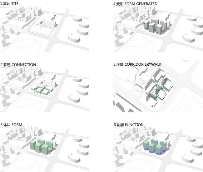 BIM Architecture | Activity Space System - Chengdu Changxin Qingyang Wanhe Middle/Chengzhi Design