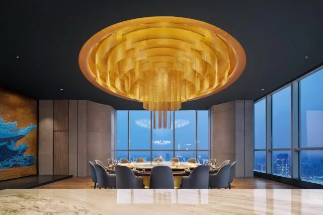 BIM Architecture | RSAA/Zhuang Ziyu Studio's New Work: "Cloud Banquet" Cloud Top 57 Restaurant