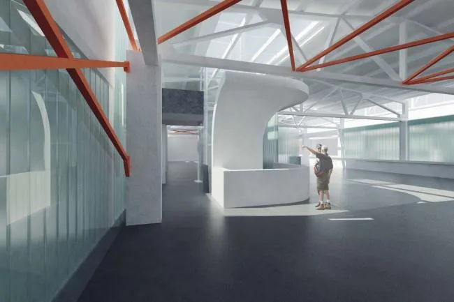 BIM Architecture | Plain Porcelain Tiles, Curve Drawing, Shanghai Shenyao Art Center (Phase I)/Liu Yuyang Architecture Firm