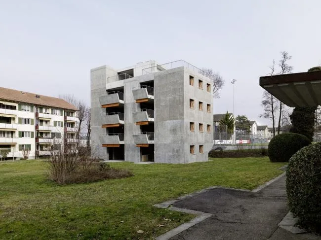 BIM architecture | rugged sense of sophistication, Zurich affordable apartment building/Gus Wüstemann