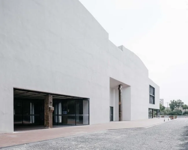 BIM Architecture | Plain Porcelain Tiles, Curve Drawing, Shanghai Shenyao Art Center (Phase I)/Liu Yuyang Architecture Firm