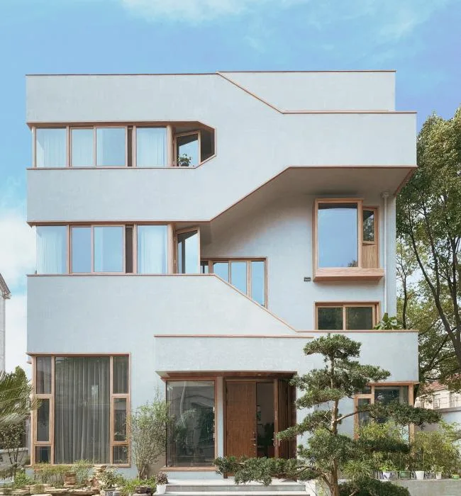 BIM Architecture | Elegant and Delicate, Linglong and Transparent, Private Residence of Ningbo Artist / Shanghai Jifan Architectural Design Firm