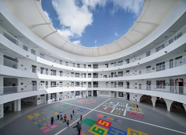 BIM Architecture | A Touchable Utopia, a Realizable Fantasy Country - Candy Fantasy Garden/Xi'an Dika Kindergarten Design Center