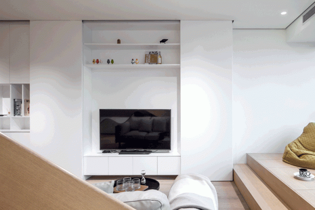 BIM Architecture | [Wall] Homestead Shanghai/Standing Wood Design Seminar Room