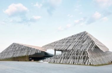 BIM Architecture Showcase: Yangcheng Lake Passenger Hub by Kengo Kuma Urban Design Firm-BIM WORLD