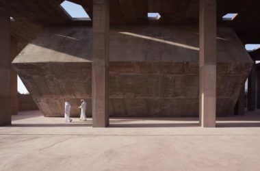 BIM Architecture: The Pearling Site Museum by Valerio Olgiati Resembling an Ancient Weathered Castle-BIM WORLD