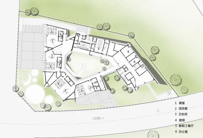 BIM Architecture | Occasion, Geometry, Nature - Chengdu Vanke Park Legendary Kindergarten/Chengzhi Design